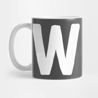 Why (white) Mug